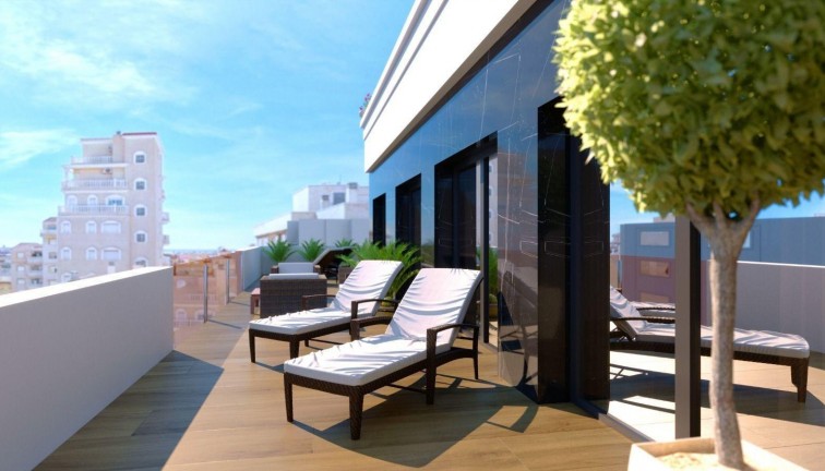 Asunto - Ylimmän kerroksen asunto - Uudistuotanto - Torrevieja - Torrevieja