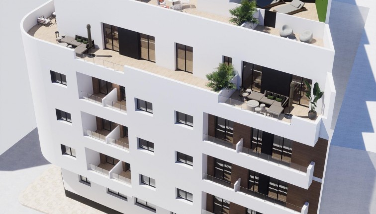 Asunto - Ylimmän kerroksen asunto - Uudistuotanto - Torrevieja - Torrevieja