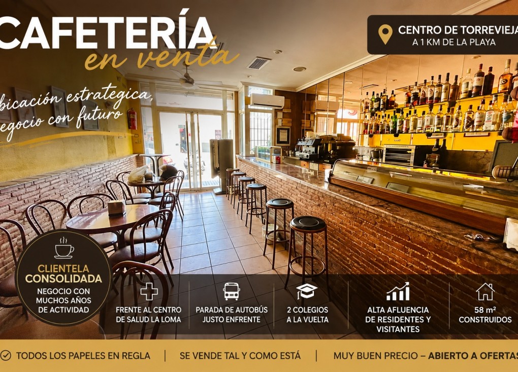 Jälleenmyynti - Liiketila - Torrevieja