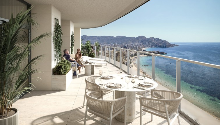 Lägenhet - Nybyggen - Benidorm - Benidorm