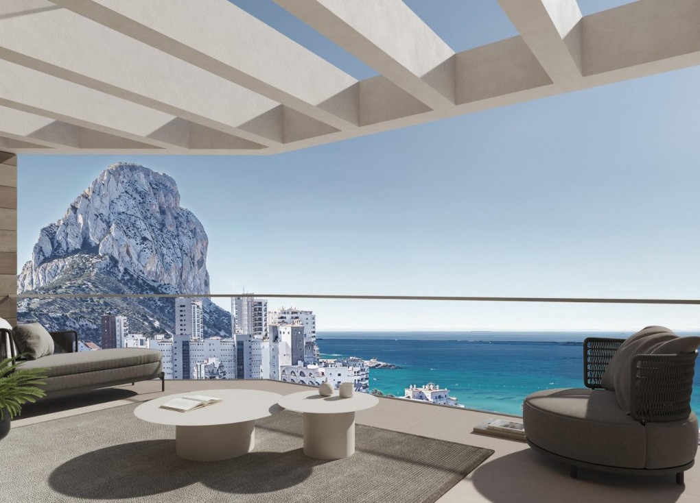 New Build - Apartment - Top Floor Apartment - Calpe