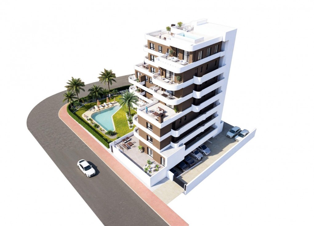 New Build - Apartment - Top Floor Apartment - Guardamar del Segura