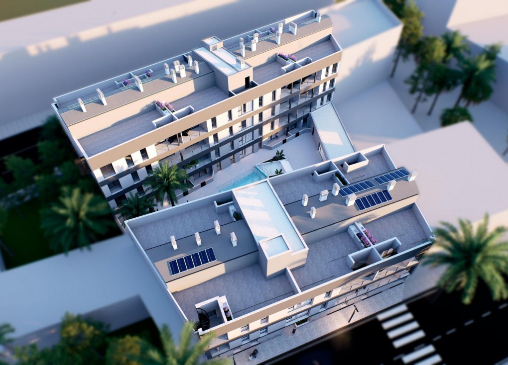 New Build - Apartment - Top Floor Apartment - San Pedro del Pinatar - Lo pagan