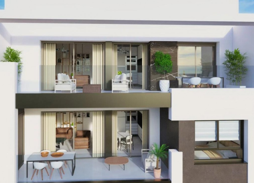 Nybyggen -  Bostad - Översta våningen  - Torrevieja