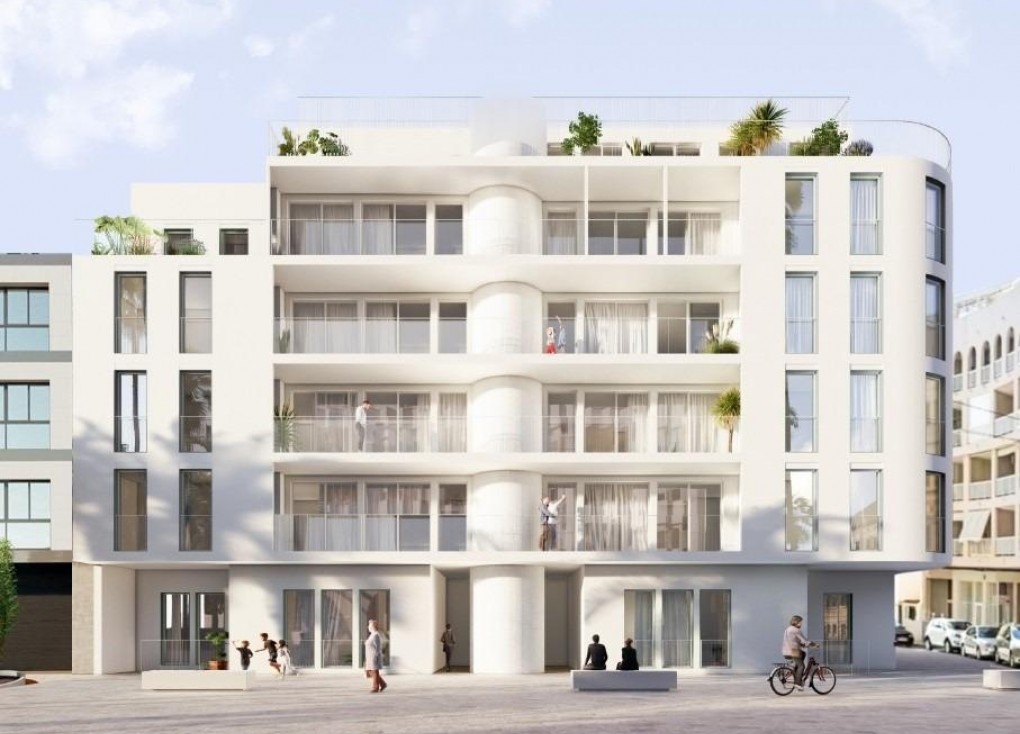 Obra nueva - Apartamento - Apartamento en el último piso - Torrevieja - Playa de los Locos