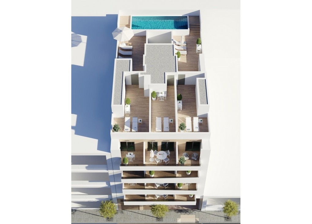 Obra nueva - Apartamento - Apartamento en el último piso - Torrevieja