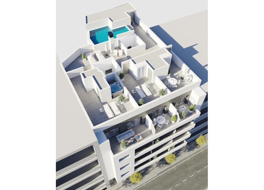 Obra nueva - Apartamento - Apartamento en el último piso - Torrevieja