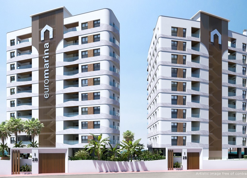 Obra nueva - Apartamento / piso - La Manga del Mar Menor