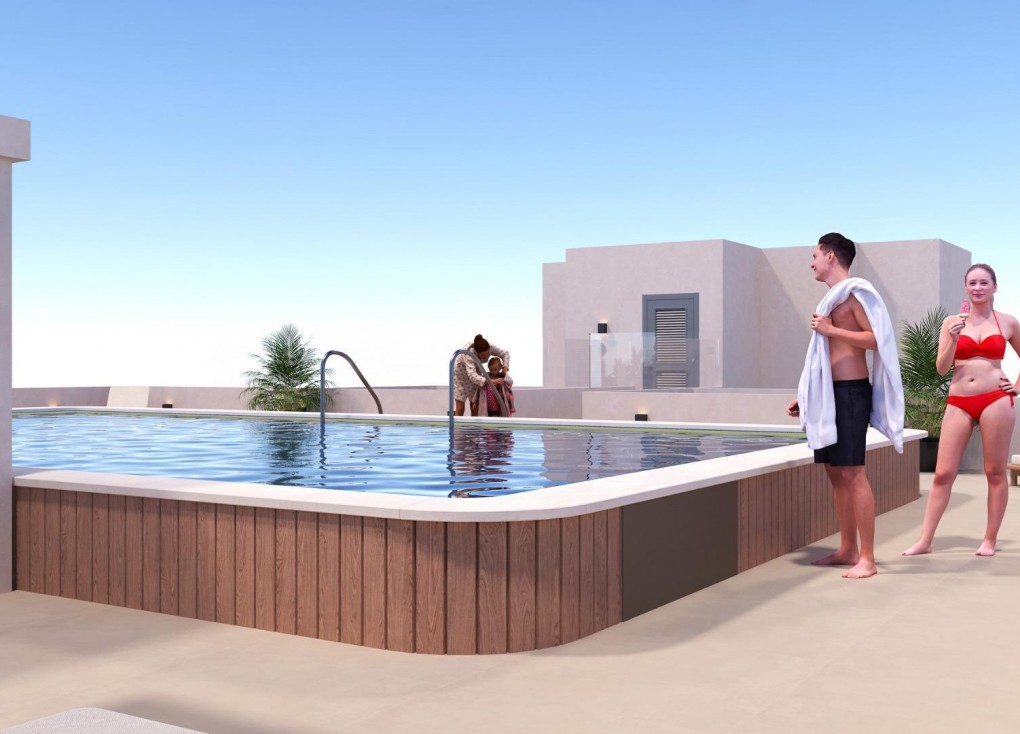 Obra nueva - Apartamento / piso - San Miguel de Salinas