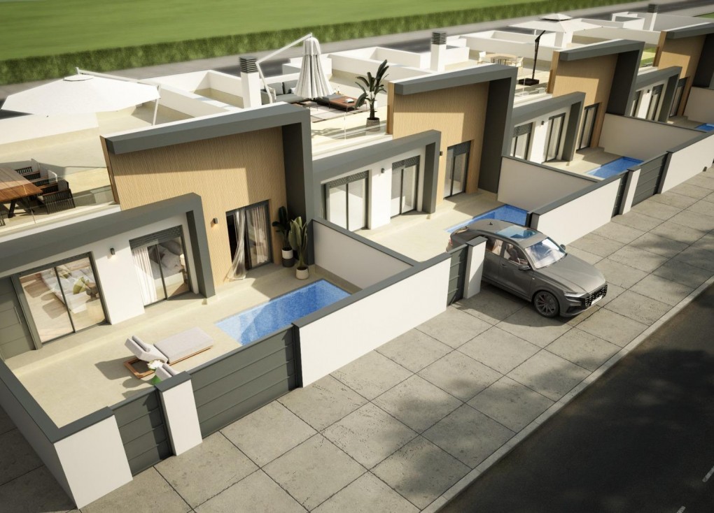 Obra nueva - Casa adosada - Avileses