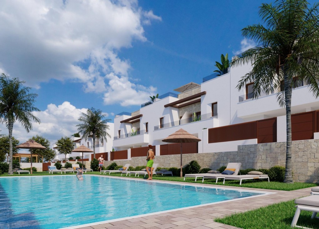 Obra nueva - Casa adosada - Orihuela - Vistabella Golf