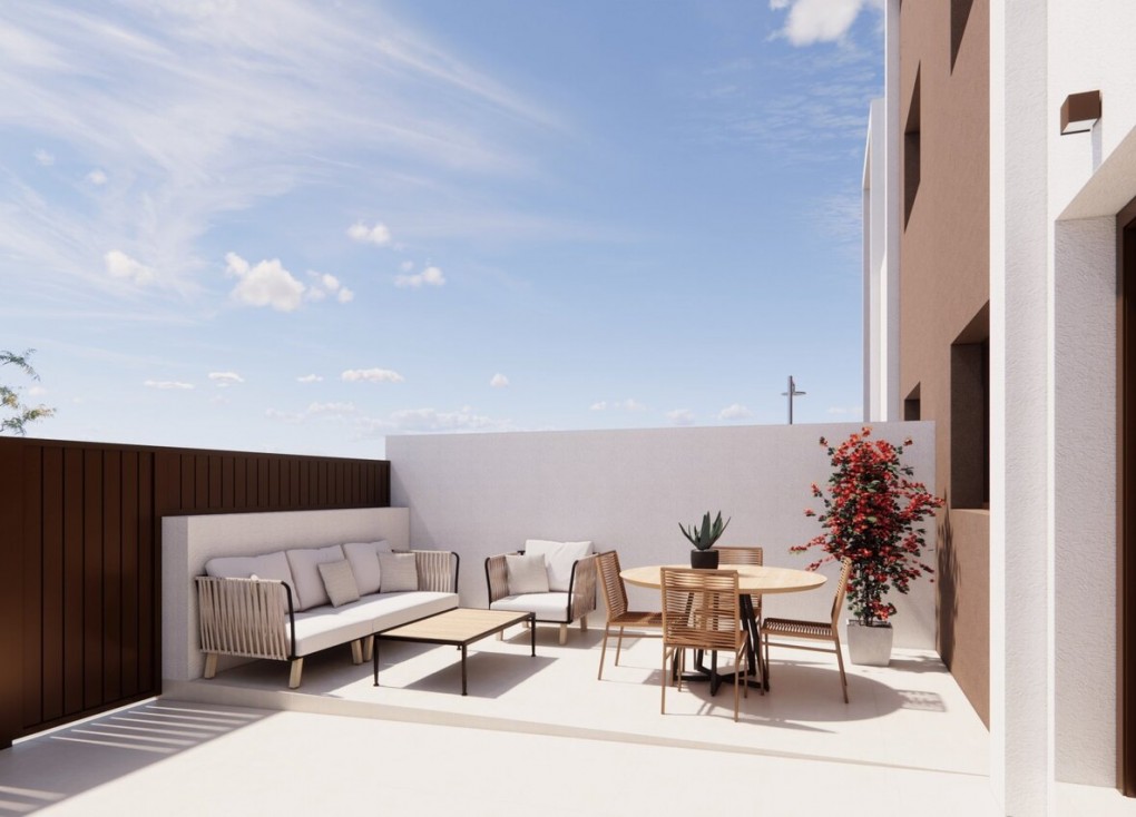 Obra nueva - Casa adosada - Pilar de la Horadada