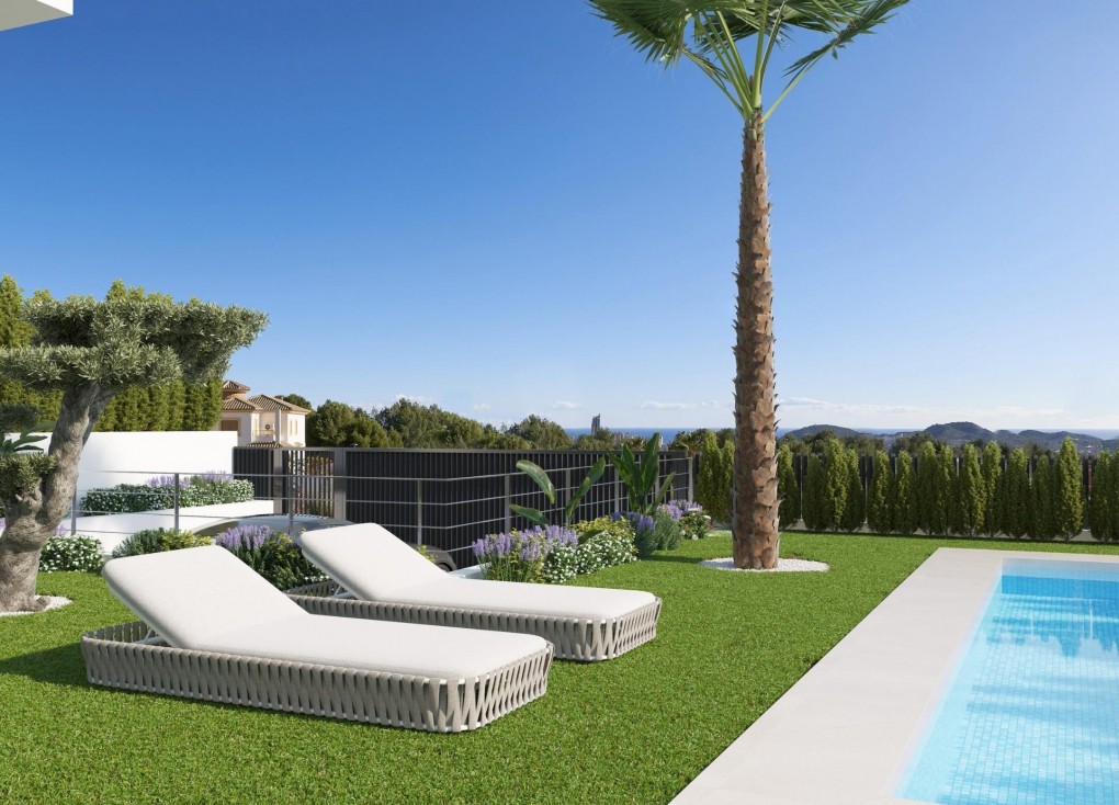 Obra nueva - Chalet - Finestrat - Sierra Cortina
