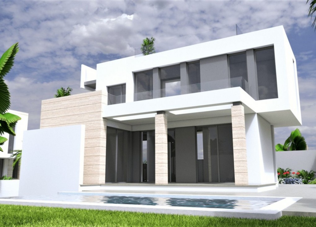 Obra nueva - Chalet - Torrevieja - Aguas Nuevas