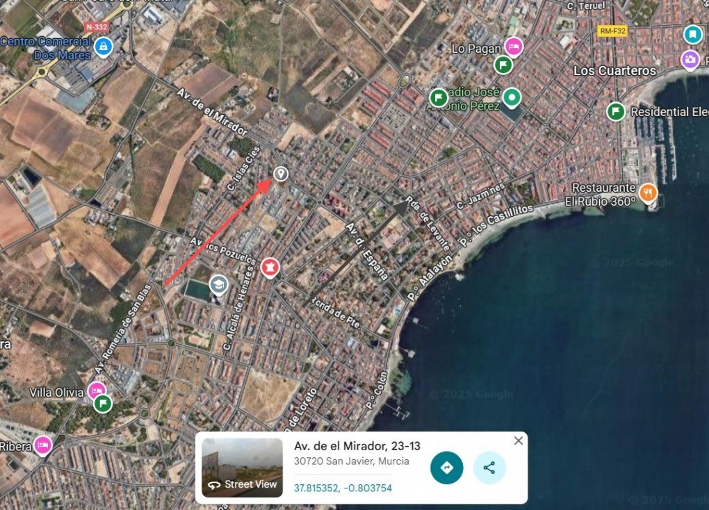 Resale - Plot - San Javier - Santiago de la Ribera