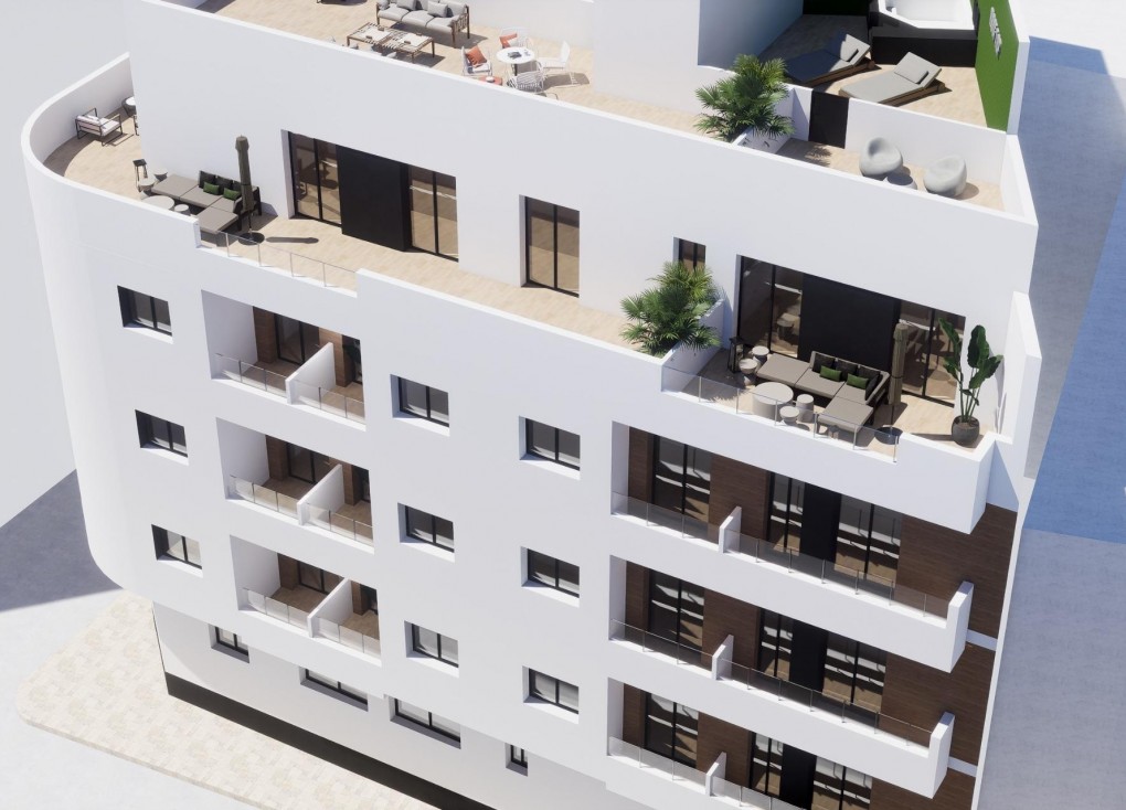 Uudistuotanto - Asunto - Ylimmän kerroksen asunto - Torrevieja