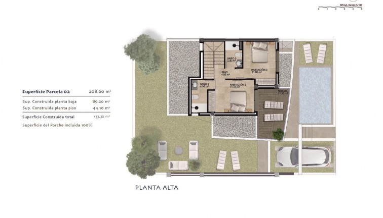 Obra nueva - Chalet - Dolores