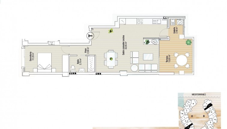 Obra nueva - Apartamento / piso - La Manga del Mar Menor