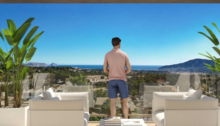 Obra nueva - Casa adosada - La Nucía