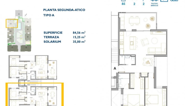 New Build - Apartment - Top Floor Apartment - San Pedro del Pinatar