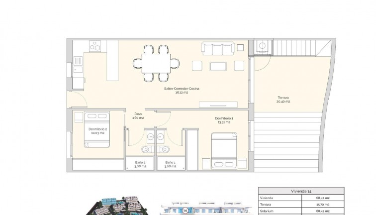 Obra nueva - Apartamento - Apartamento en el último piso - Finestrat