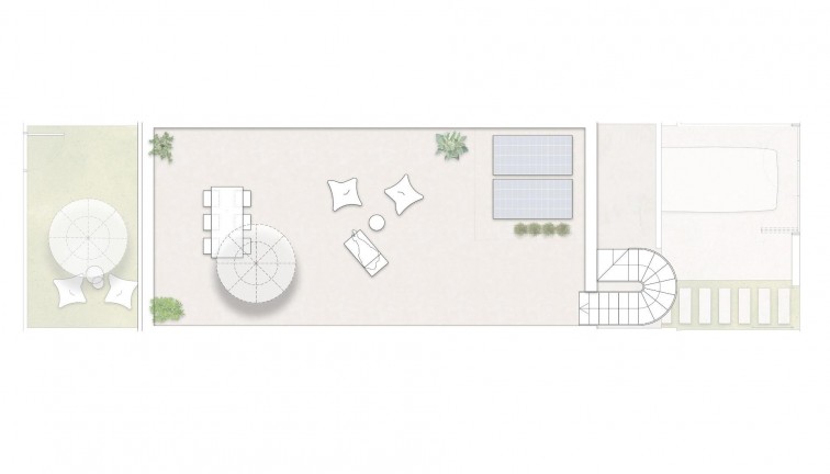 Obra nueva - Casa adosada - Pilar de la Horadada