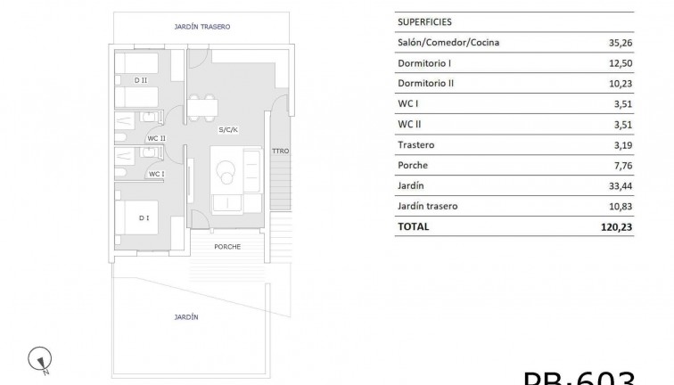 Obra nueva - Bungalow - San Miguel de Salinas