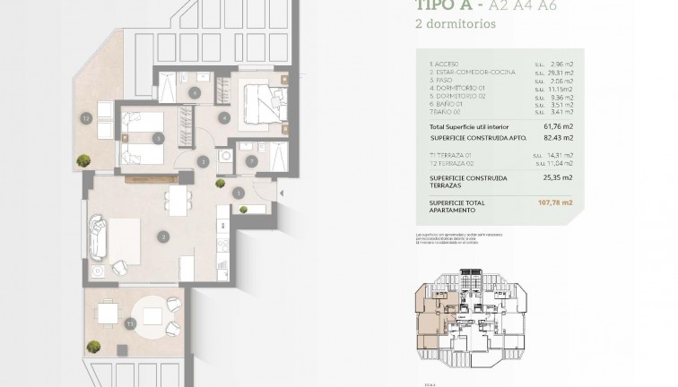 Obra nueva - Apartamento / piso - Calpe