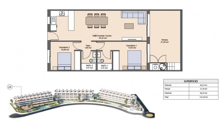 Obra nueva - Apartamento - Apartamento en el último piso - Finestrat - Balcón De Finestrat