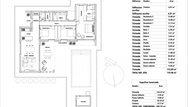 Nybyggen - Fristående hus - Aspe