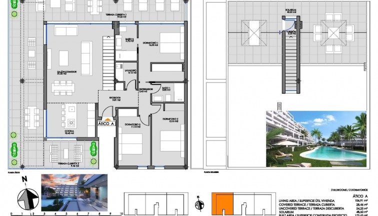 New Build - Apartment - Top Floor Apartment - Cartagena - Mar De Cristal