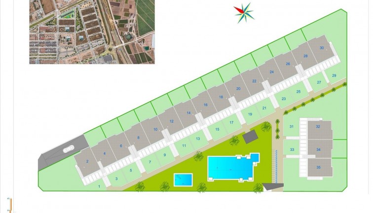 New Build - Bungalow - Pilar de la Horadada