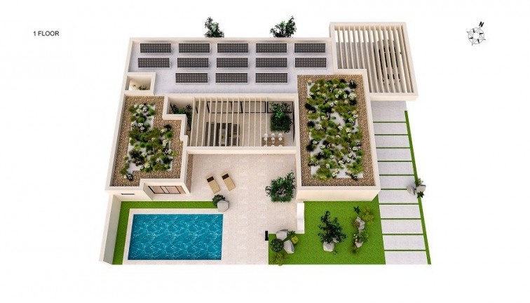 Uudistuotanto - Erillistalo - Banos y Mendigo - Altaona Golf