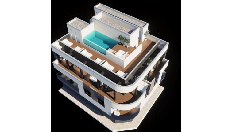 New Build - Apartment - Top Floor Apartment - Torrevieja