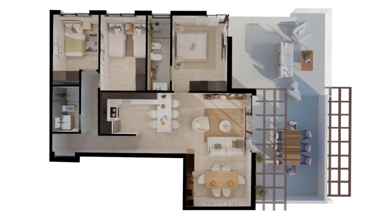 Nybyggen - Lägenhet - Vera - Vera Playa