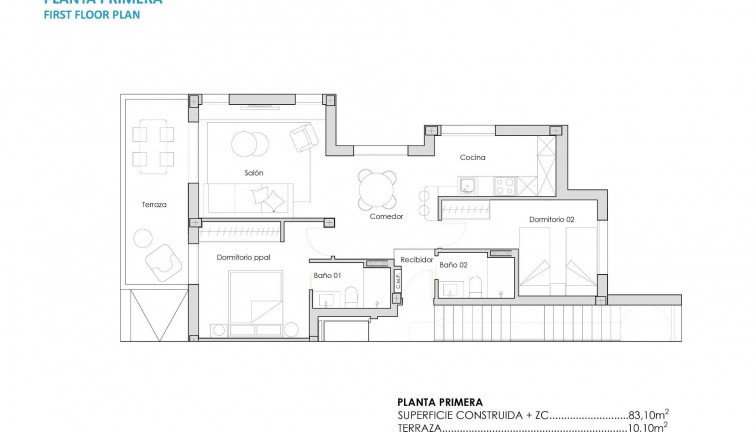 Obra nueva - Apartamento / piso - Torre Pacheco