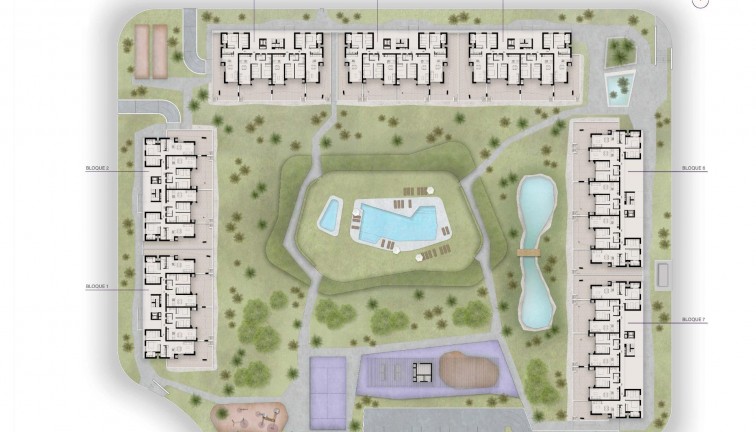 Obra nueva - Apartamento / piso - Torrevieja - La Siesta