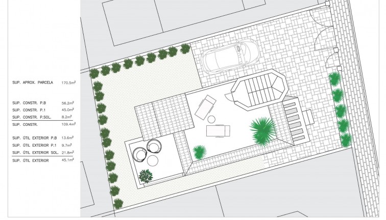 Obra nueva - Chalet - San Fulgencio - El Oasis