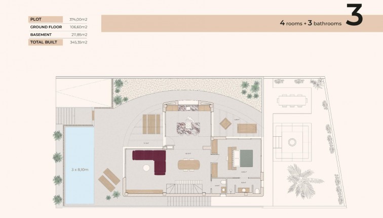 Obra nueva - Chalet - Algorfa - La Finca Golf