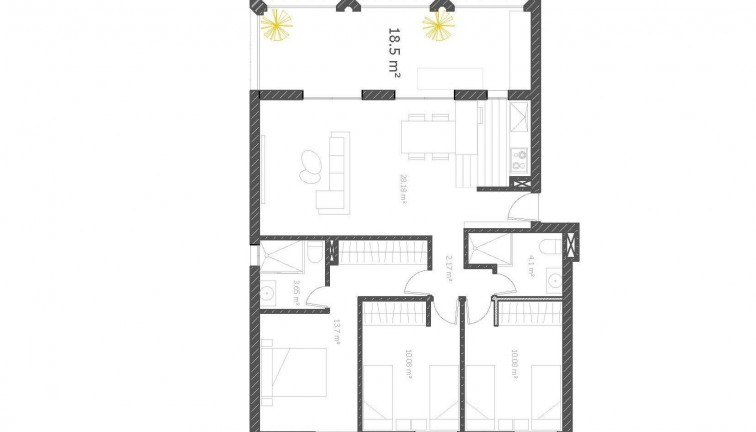 Obra nueva - Apartamento / piso - Villajoyosa