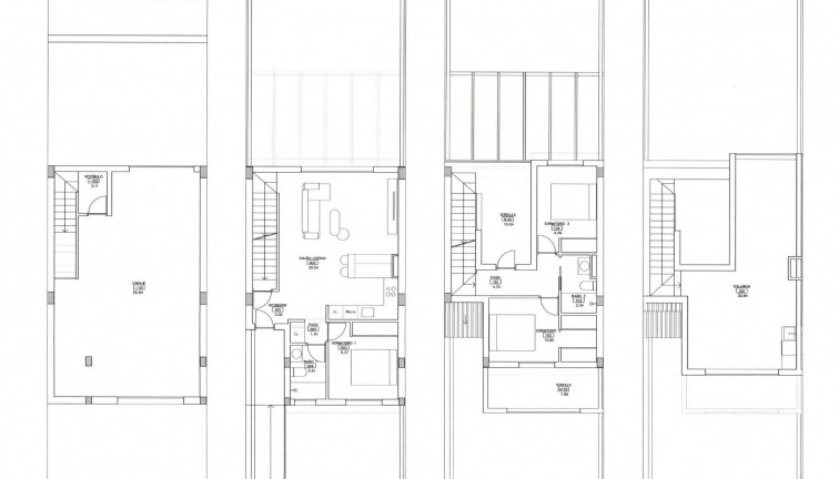 Obra nueva - Casa adosada - Los Alcazares - Serena Golf