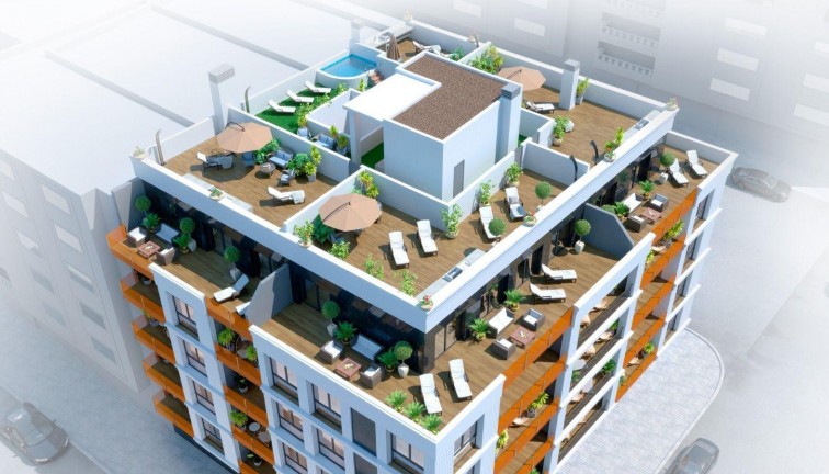 Obra nueva - Apartamento - Apartamento en el último piso - Torrevieja
