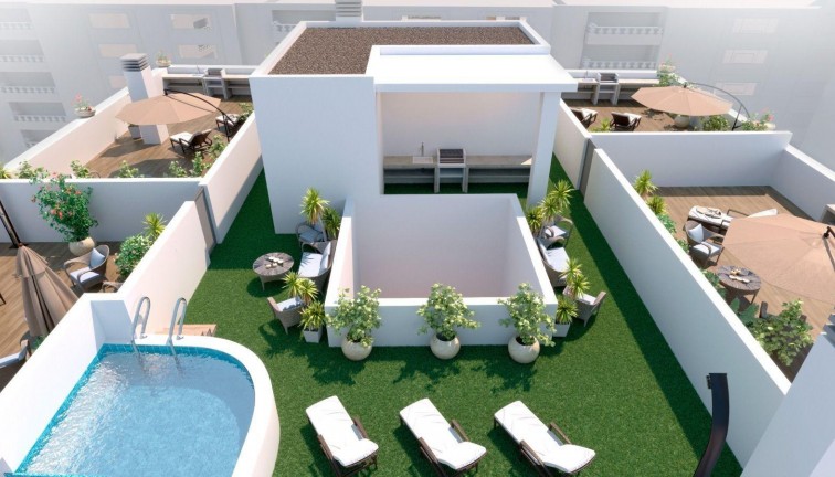 Obra nueva - Apartamento - Apartamento en el último piso - Torrevieja