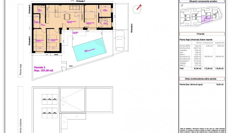 Obra nueva - Casa adosada - Daya Nueva