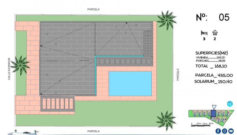 Obra nueva - Chalet - Algorfa - La Finca Golf