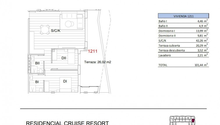 Reventa - Apartamento / piso - San Miguel de Salinas