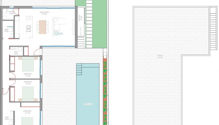 Uudistuotanto - Erillistalo - Los Alcazares - Serena Golf