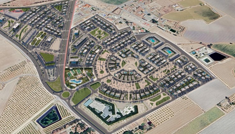 Obra nueva - Casa adosada - Torre Pacheco