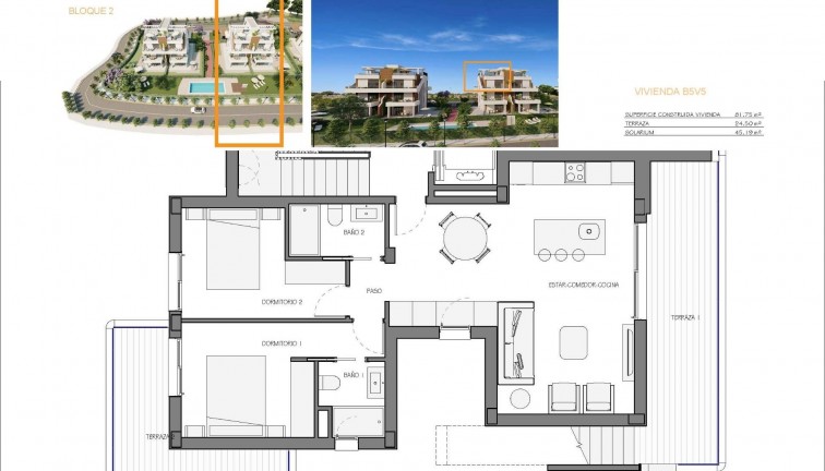 Obra nueva - Apartamento - Apartamento en el último piso - Murcia - Fuente Alamo de Murcia