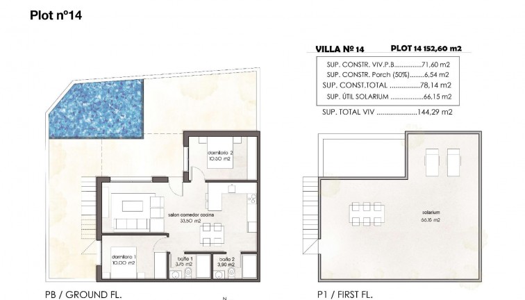 Obra nueva - Chalet - Pilar de la Horadada